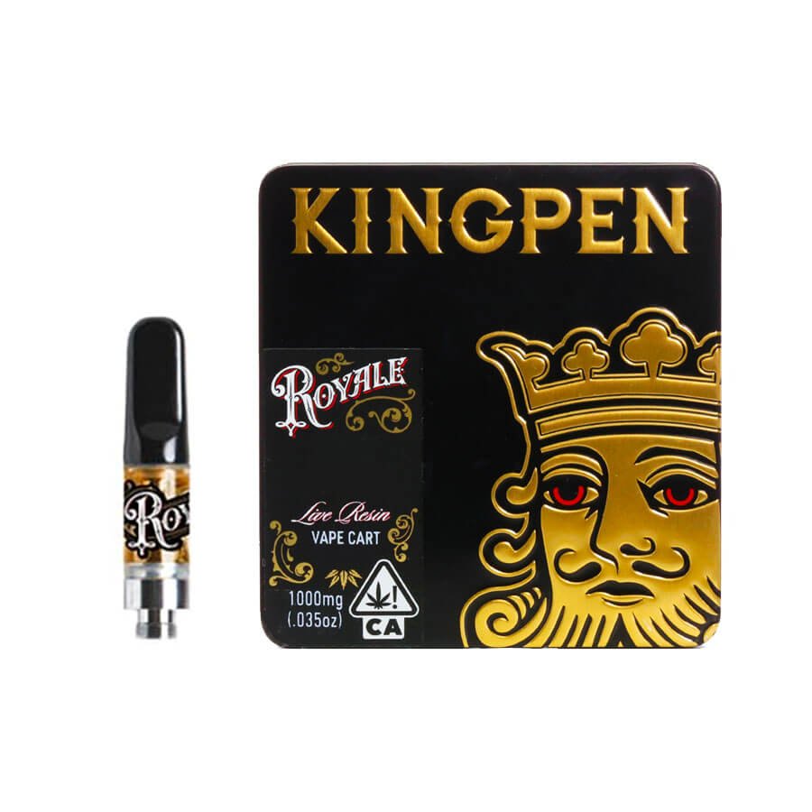 KINGPEN Royale Pineapple Upside Down Cake 1g Live Resin Cartridge